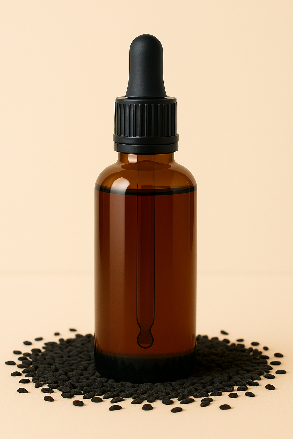 Biological Virgin Black Cuminseed Oil - White Label - Pipette - Ready To Brand